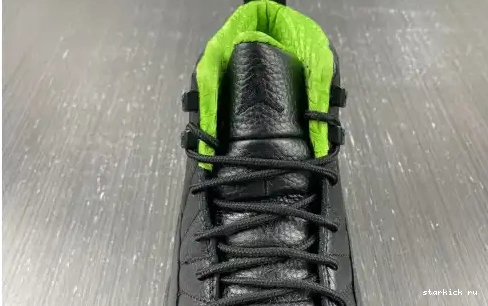 DOF FLIGHT AJ12 BLACK GREEN Jordan 12 0422